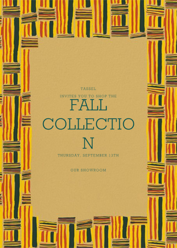 Kente - Invitation by Paperless Post