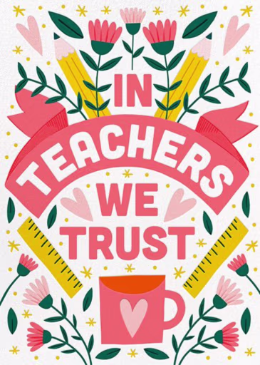 Trusty Teacher - Thank You Card by Hello!Lucky