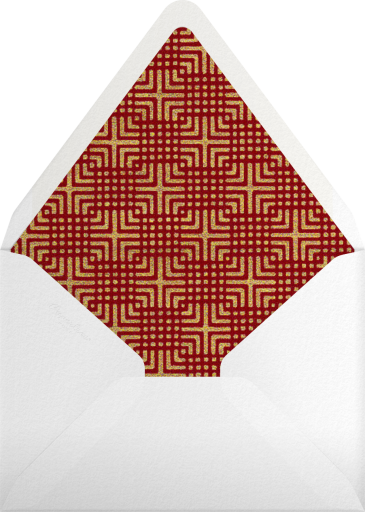Gan Bei - Paperless Post Envelope