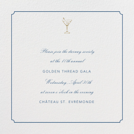 Indented Rounded Corners - Gala Invitation by Paperless Post