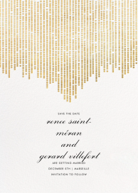 Josephine Baker (Save the Date) by Paperless Post