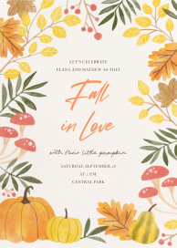 Fall in Love - Baby Shower Invitation by Paperless Post