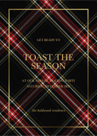 Tartan Wrap by Sugar Paper