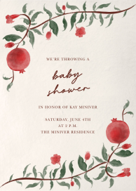 Rimon - Baby Shower Invitation by Paperless Post