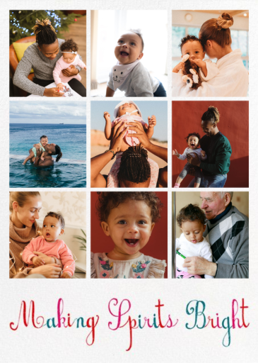 One Big Happy Family - Holiday Card by Mr. Boddington's Studio