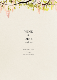 Wisteria Canopy - Party Invitation by Felix Doolittle