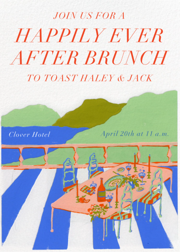 Italian Views - Party Invitation by Iris + Marie