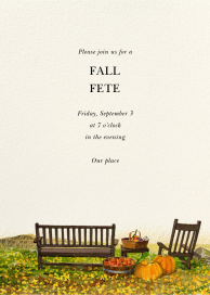 Orchard Afternoon - Fall Party Invitation by Felix Doolittle
