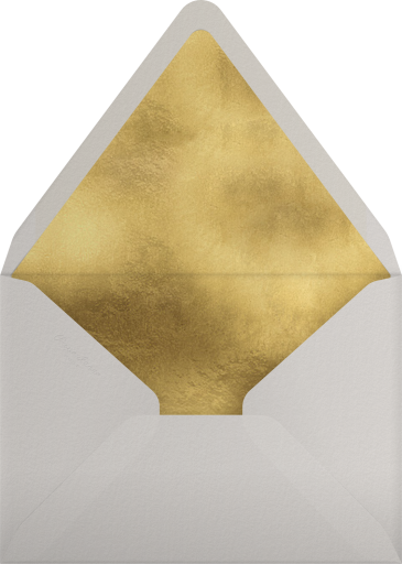 Photo Strip Holiday Card Envelope
