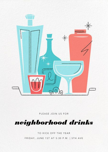 Old Fashioned - Get-Together Invitation by Paperless Post