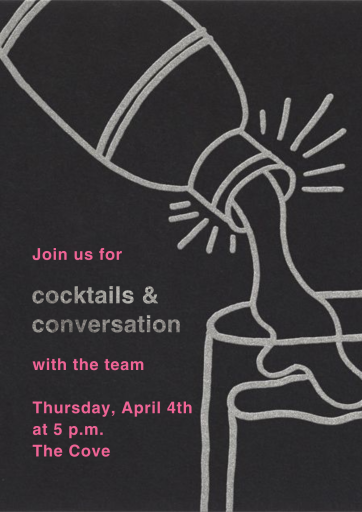 Shake N Roll - Cocktail Party Invitation by paperless_post