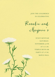 Queen Anne's Lace - Religious Invitation by Paperless Post
