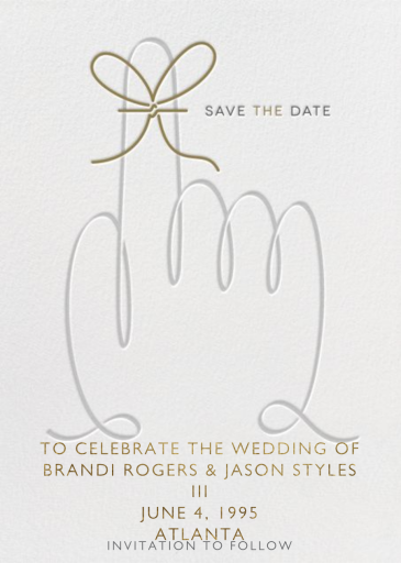 String Reminder by Paperless Post