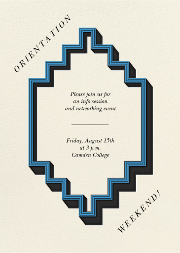 Polygon - Networking Event Invitation by Paperless Post