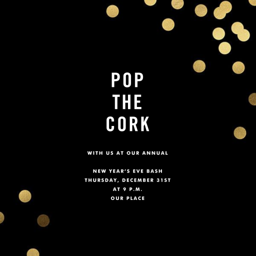 Confetti (Square) - Invitation by kate spade new york