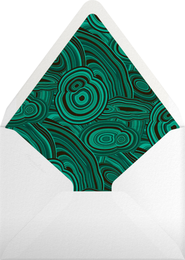 Malachite - Jonathan Adler Envelope