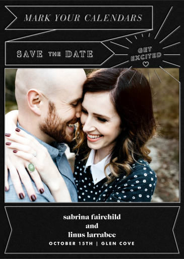 Chronology (Save the Date) by Paperless Post