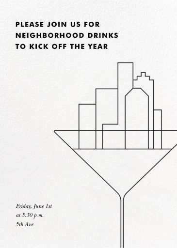 Cosmopolitan - Cocktail Party Invitation by Paperless Post