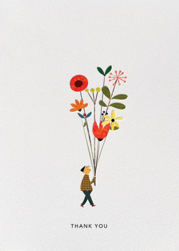 Long Stem Thank You (Blanca Gómez) by Red Cap Cards