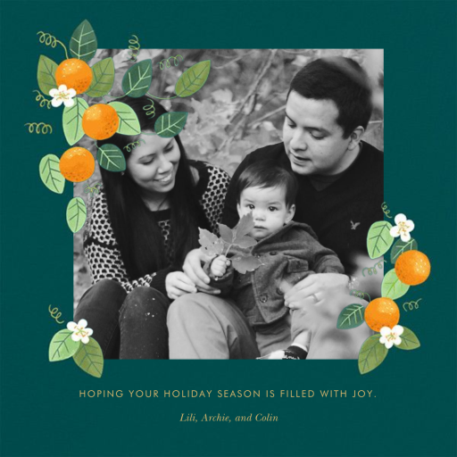 Orange Blossom Trim by Paperless Post