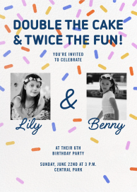 Twice the Fun by Paperless Post