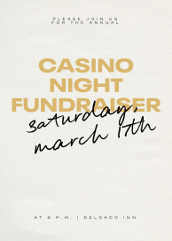 Jot It Down - Fundraiser Invitation by Paperless Post