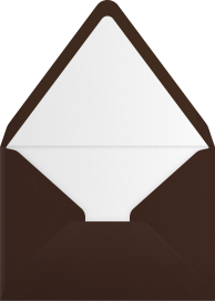 Retro Typeface - Paperless Post Envelope