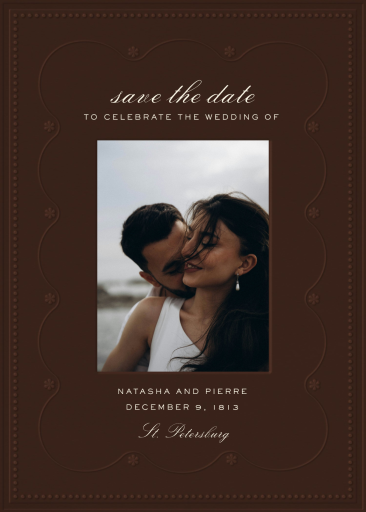 Embossed Scallop - Invitation by Paperless Post