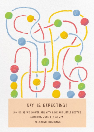 Tangle Time - Baby Shower Invitation by Paperless Post