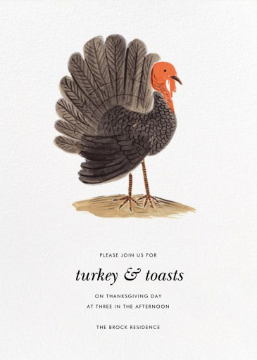 Turkey Time - Invitation by Rifle Paper Co.