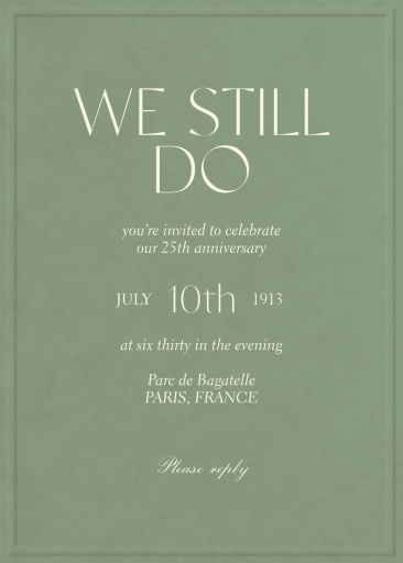 The Archivist - Anniversary Invitation by Paperless Post