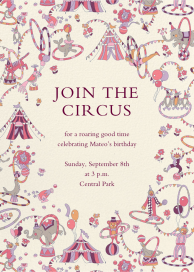 Circus Border by Liberty