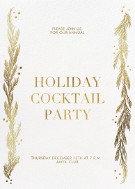 Festive Winter Pine by Paperless Post