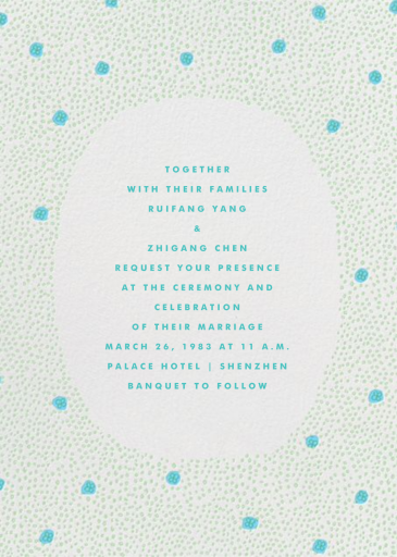 Garden Flowers Invitations by The Indigo Bunting