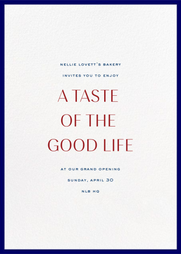 Contorno - Launch Party Invitation by Paperless Post