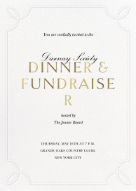 Embossed Border by Paperless Post