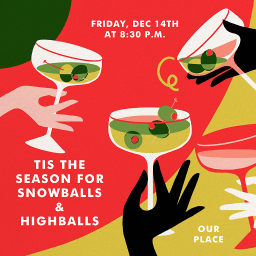 Tipsy Tipple - Holiday Party Invitation by kate spade new york