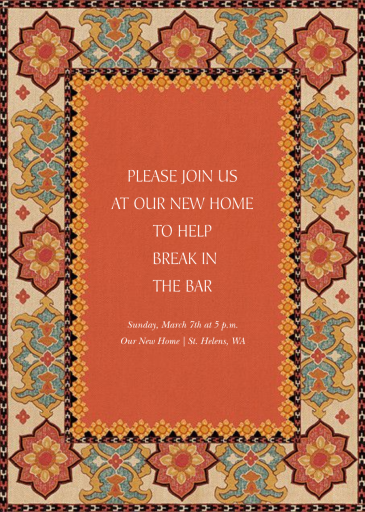 Boho - Celebration Invitation by Schumacher