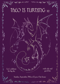 Dragon Tale - Birthday Invitation by Paperless Post
