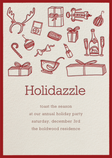 Holidazzle - Holiday Party Invitation by Paperless Post