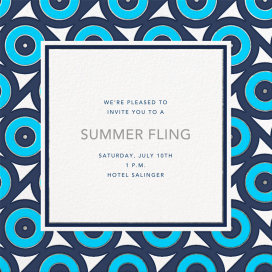 Archer - Party Invitation by Jonathan Adler