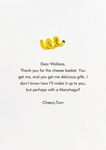 Oodles - Thank You - Thank You Card by Hello!Lucky - Back