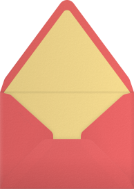 Birthday Bike (Blanca Gómez) - Red Cap Cards Envelope