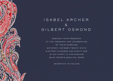 Felix and Isabelle - Indian Wedding Invitation by Liberty