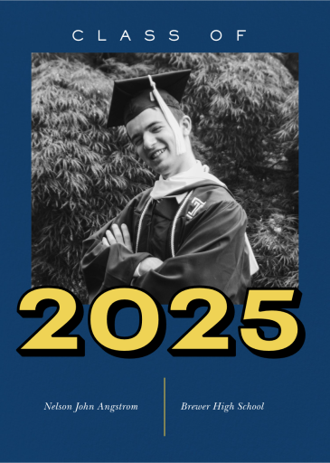 Made It - Graduation Announcement by Paperless Post