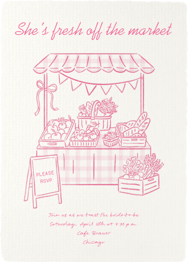 Locally Grown - Bridal Shower Invitation by Paperless Post