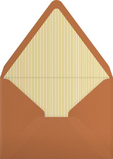 Barbecue Ingredients - Paperless Post Envelope