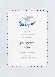 Miss Ella Funt - Baby Shower Invitation by Mr. Boddington's Studio
