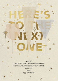 We'll Have Another - Business Greeting Card by Paperless Post