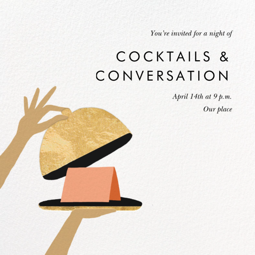 Cloche - Cocktail Party Invitation by Rifle Paper Co.